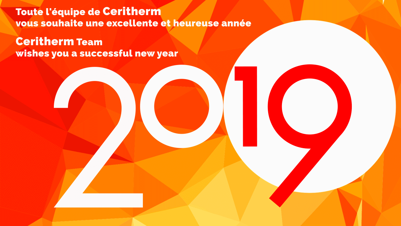 carte de vœux Ceritherm 2019